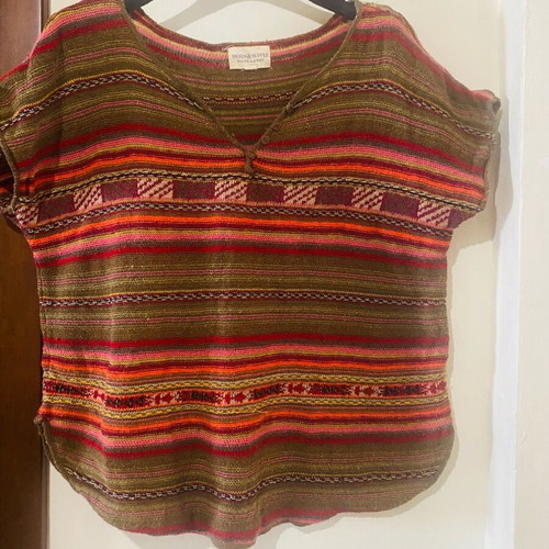 Denim & Supply by Ralph Lauren Boho knitted blouse like new, multicolor, size M