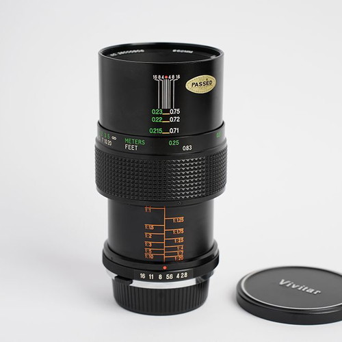 Vivitar FD 55mm 2.8 MC Macro Lens used for OM system