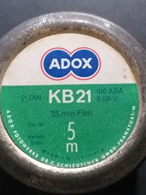 Collectible packaging used, set of 3, ADOX, Abbott, Sandoz