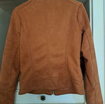 Issue Fashion women's jacket suede look tan size S used