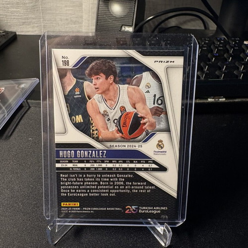 Hugo Gonzalez Real Madrid Prizm Cracked Ice card new