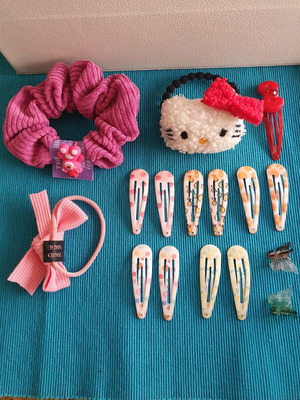 Hair accessories for girls new, colorful pack
