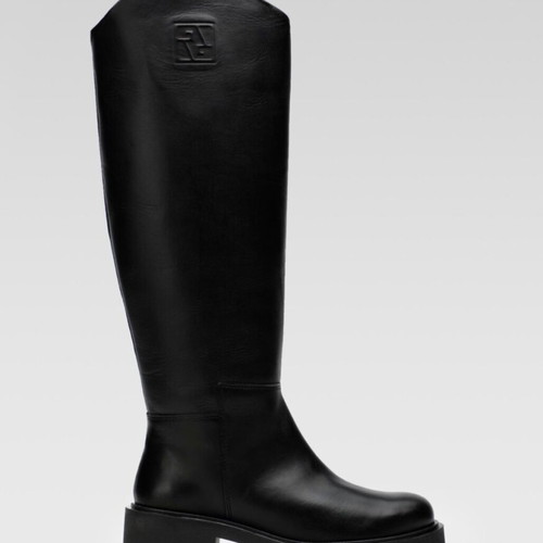 Gino Rossi leather boots new, black, size 40