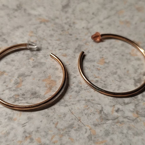 Hoop earrings