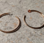 Hoop earrings