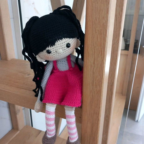 Amigurumi doll handmade new, cotton, 40 cm