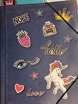 School supplies used, set