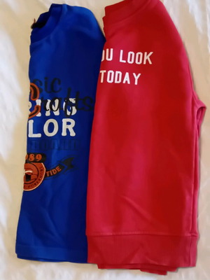 Trax Zara sweatshirts like new, pack of 2 for 6-7 years old
