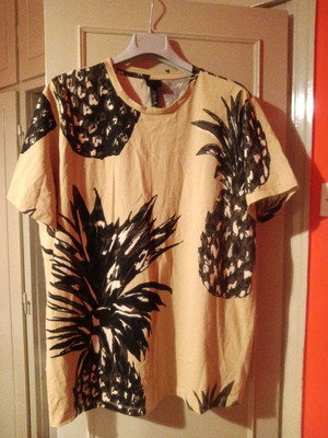 H/M men's short-sleeve T-shirt Large