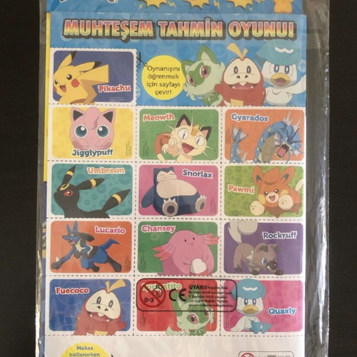 Pokmon magazine Turkish edition with -  6,00 - Vendora.cy