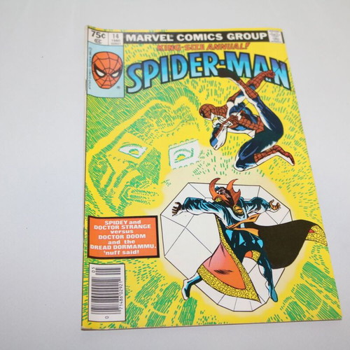 King Size Annual Spider-Man 14 used, Marvel comic with Doctor Strange