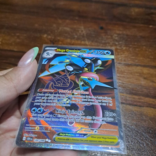 Mega Greninja EX 100/086 Pokémon card new