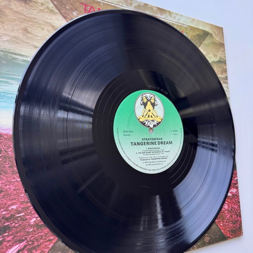 Tangerine Dream Stratosfear LP used, electronic genre, 1st UK 1976