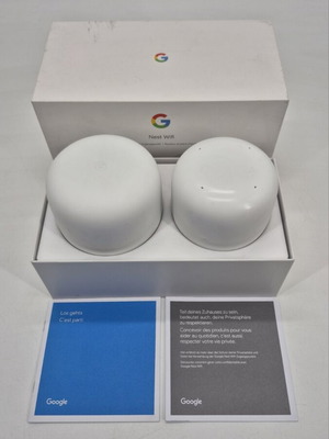 Google Nest Wifi mesh system white, new, router and access point