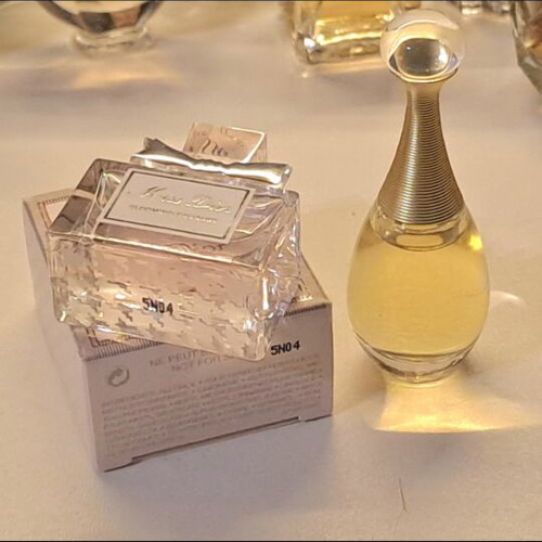 Christian Dior Blooming Bouquet and J'adore Eau de Parfum Miniatures