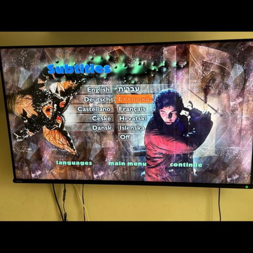 Gremlins rare collectible DVD with Greek subtitles