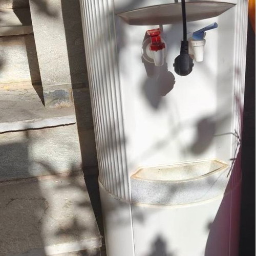 Water cooler with cold water function used