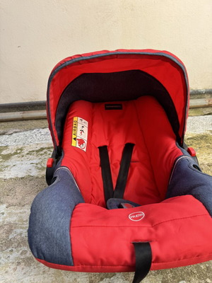 Foppa Perdetti stroller, car seat and carrycot set like new
