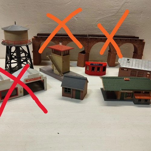 Märklin industrial building model kits like new