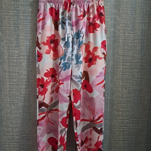 Floral pants new Shein size L multicolor