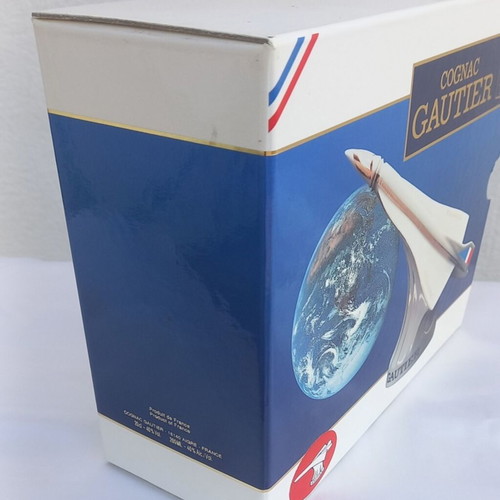 Gautier Cognac collectible cognac in Concorde bottle new