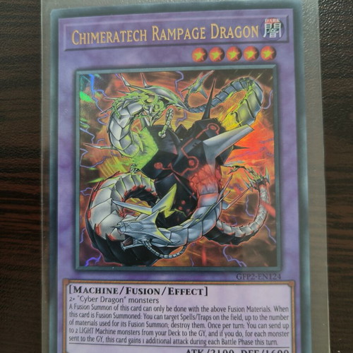 Yu-Gi-Oh Chimeratech Rampage Dragon ultra rare card like new