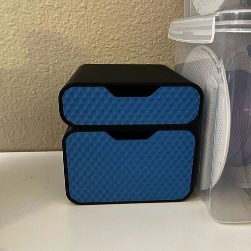 3D Printed Modular Storage Drawer with Geometric Design