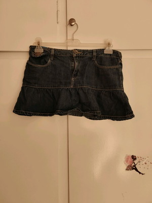 Τζιν φούστα μίνι μέγεθος Small σαν καινούργιο, μπλε