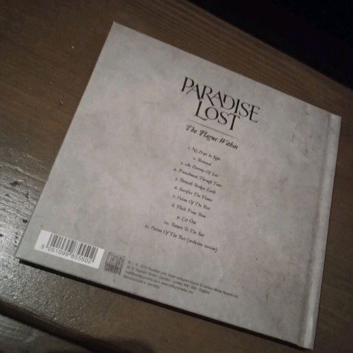 Paradise Lost The plague within limited edition CD in limited digibook edition, like new