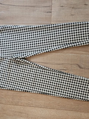Esmara Leggings new with tags, black and white checkered pattern, size M