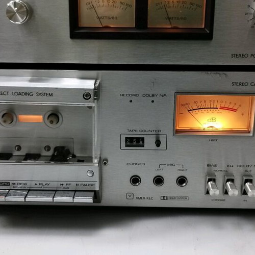 Toshiba SC 330+SY 330+ST 330+PC330 used, cassette deck needs service