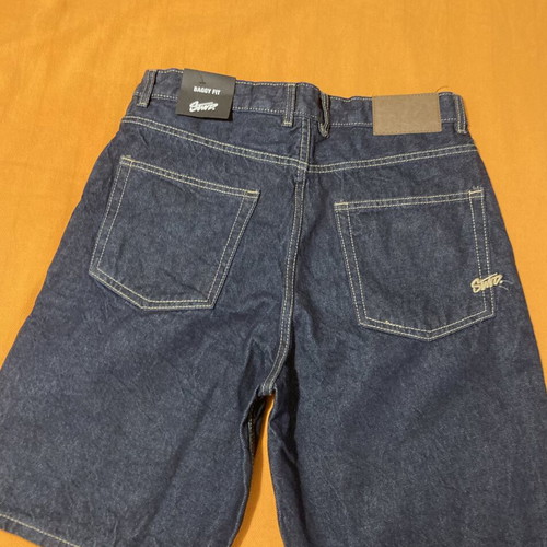 Pull & Bear men's baggy fit shorts new, size M, blue