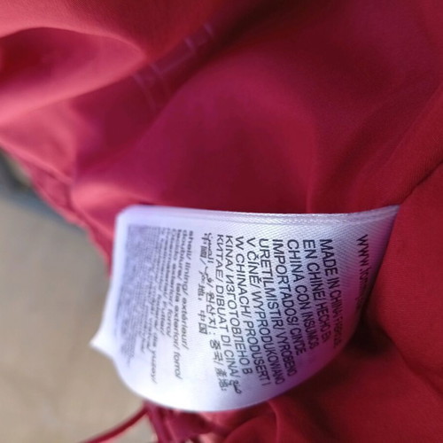 Tommy Jeans Alaska puffer men's size L like new, burgundy