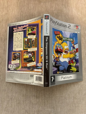 The Simpsons Hit & Run PlayStation 2 cover