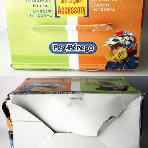 Vintage Peg-Perego Moto Cross Helmet new, made in Italy