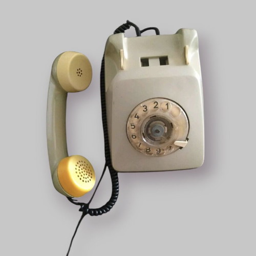 Retro telephone used from 1960s for decoration