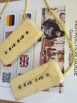 P90 guitar pickups pair, new