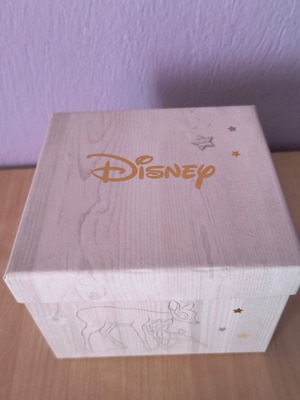 Disney storage box new with 4 characters