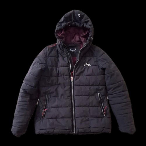 Emerson Women's Black Puffer Jacket with Hood size S used