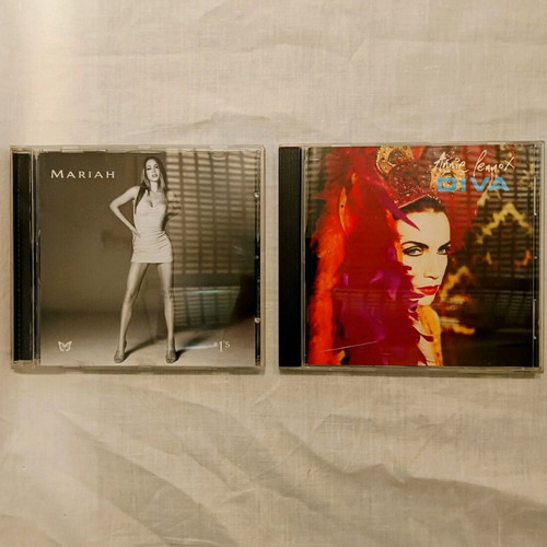 Mariah Carey and Annie Lennox 2 CD pack like new