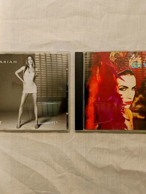 Mariah Carey and Annie Lennox 2 CD pack like new
