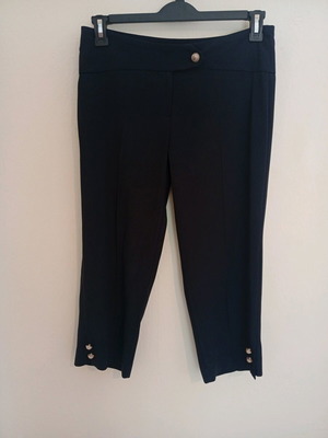 Capri pants like new, blue, size M 38 10