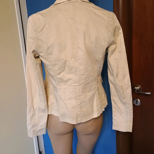 More More women's spring jacket used, size S, beige