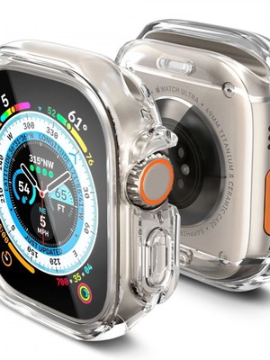 Διάφανη σκληρή θήκη για Apple Watch Ultra 49mm