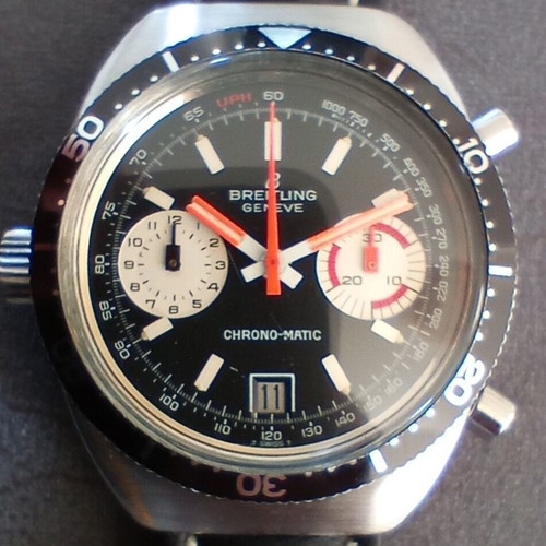 Breitling Chrono-Matic Calibre-11 1970 vintage automatic watch used