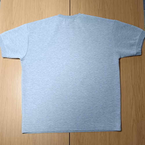 Pull&Bear men's T-shirt size L gray melange oversized boxy like new