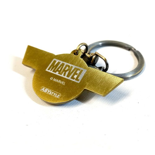 Marvel Captain Marvel Logo Metal Collectible Keychain like new