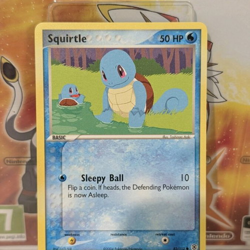 Pokemon Card Squirtle 82/112 EX Fire red -  8,00 - Vendora.cy