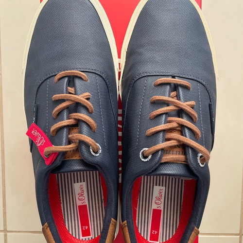 S.Oliver Casual Men's Shoes Size 42 Like New Blue