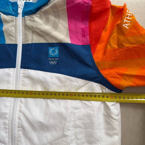 Athens 2004 Olympic Games Volunteer Windbreaker Jacket Adidas L σαν καινούργιο